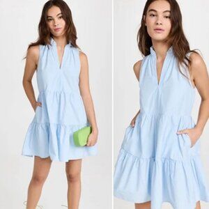 Amanda Uprichard Connolly Dress in powder blue